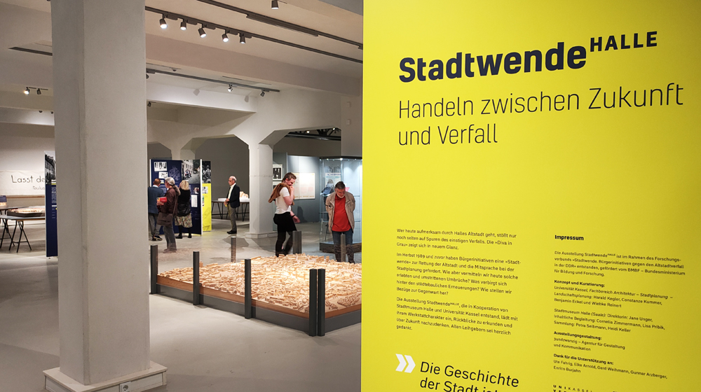 Ausstellungseröffnung: Stadtwende HALLE